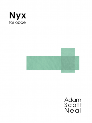 Nyx for solo oboe (PDF sheet music)