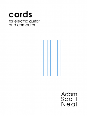 cords for electric guitar and computer (PDF sheet music)