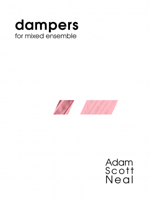 dampers for Pierrot ensemble (PDF sheet music)