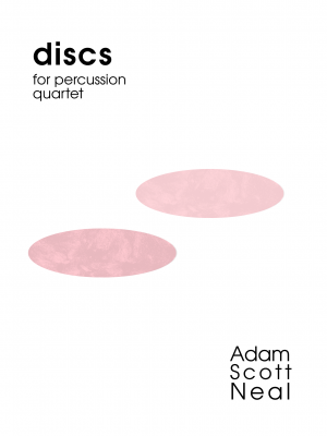 discs for percussion quartet (PDF sheet music)