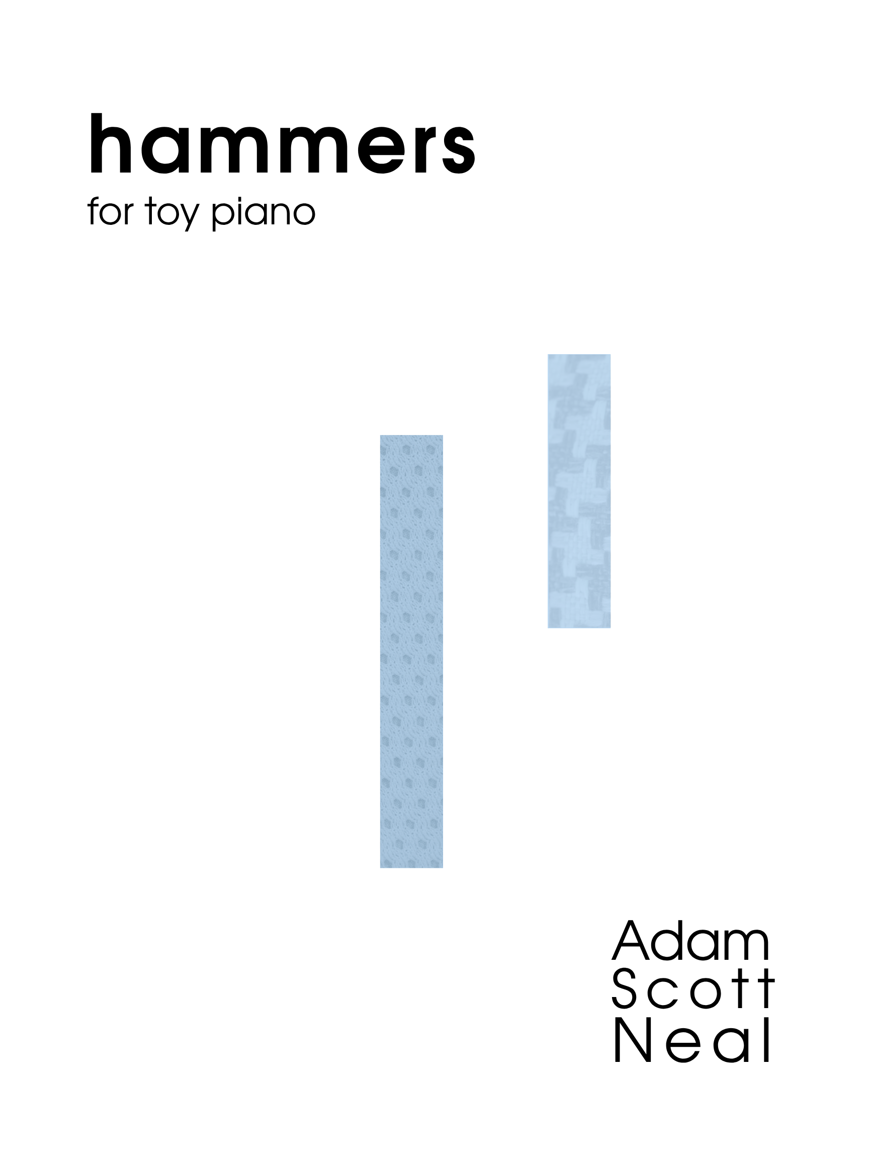hammers for toy piano (PDF sheet music)