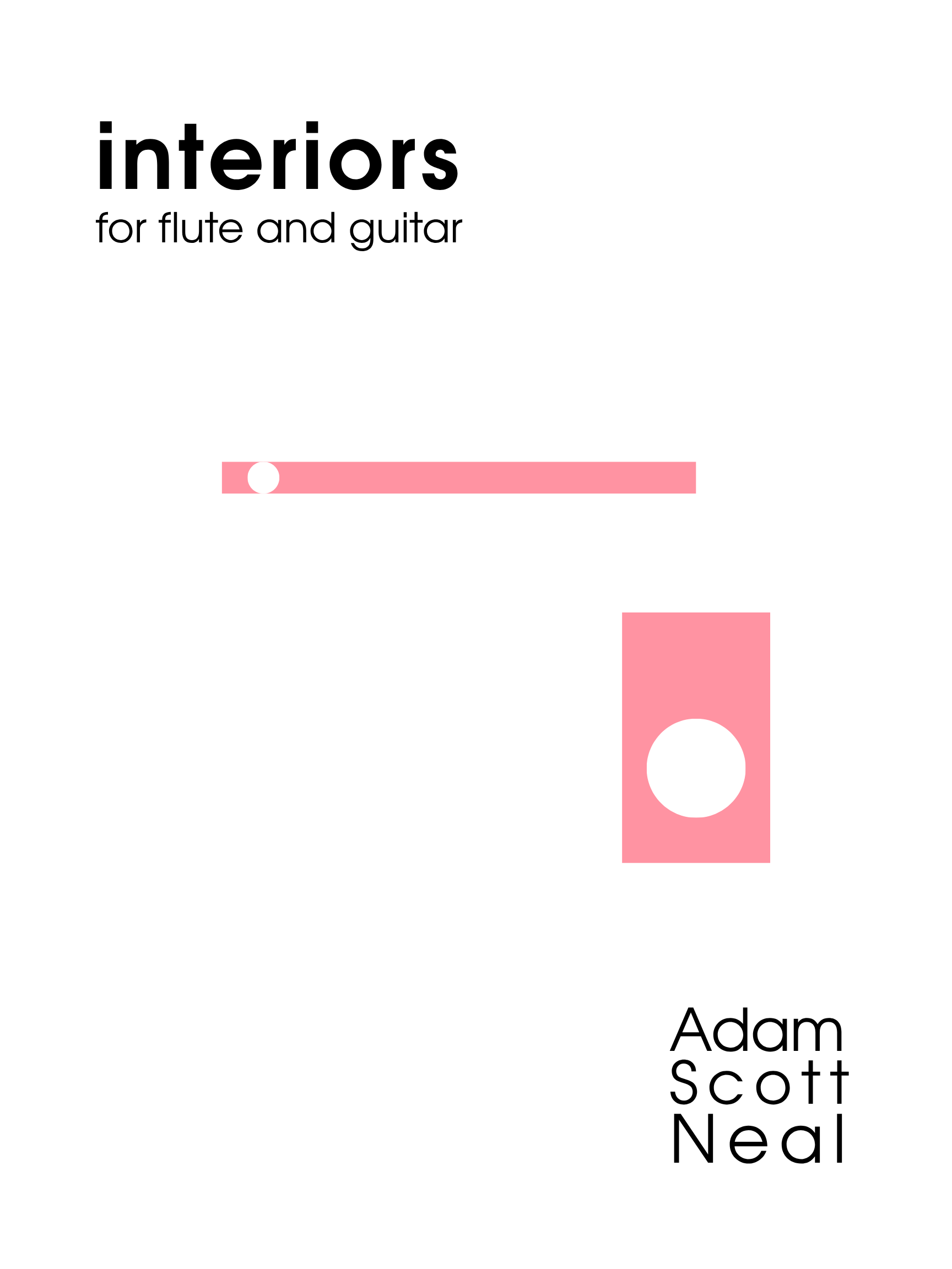 interiors for flute and guitar (PDF sheet music)