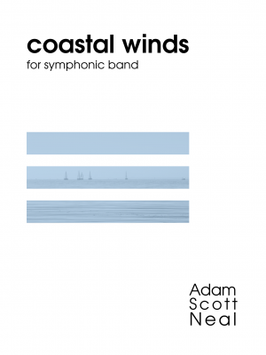 coastal winds for wind band (PDF sheet music)