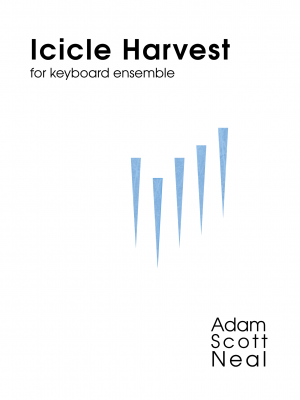 Icicle Harvest for keyboard ensemble (PDF sheet music)
