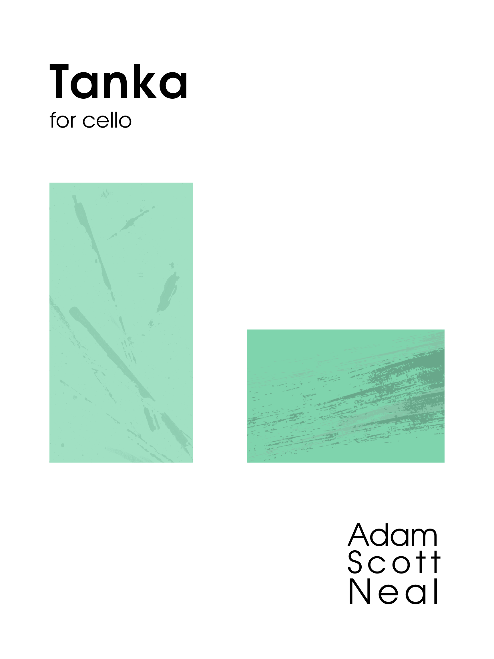 Tanka for solo cello (PDF sheet music)