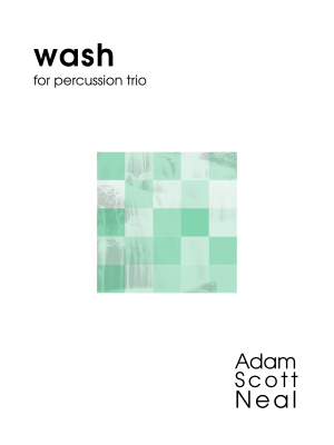 wash for percussion trio (PDF sheet music)