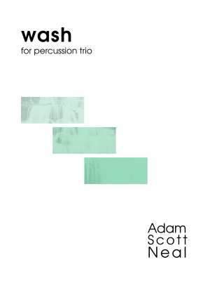 wash for percussion trio (PDF sheet music)